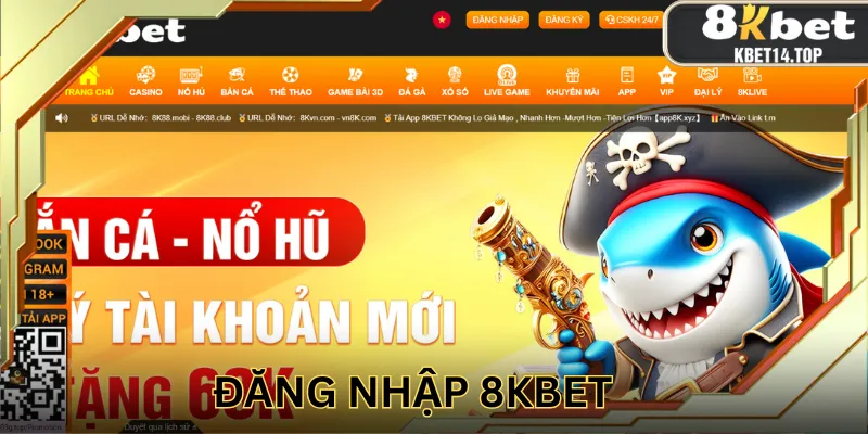 Đăng nhập 8Kbet với quy định quan trọng nhất