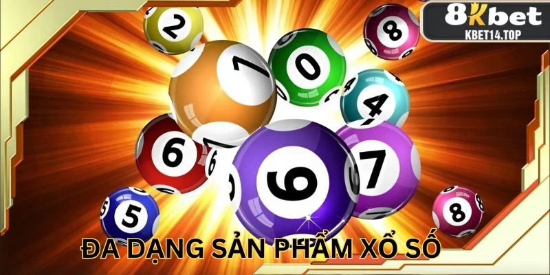 Nhiều thể loại XS để thành viên được lựa chọn